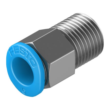 Festo Push-In Fitting QSM-1/8-6-100 QSM-1/8-6-100